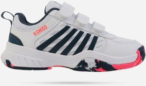 Tennis shoes for kids K-SWISS COURT EXPRESS 2 STRAP white/stargazer EU33 1