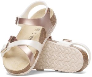 Birkenstock sandały KUMBA SPLIT KIDS 1029411 Electric Metallic Pearl/Copper (szerokość standardowa) 36 5