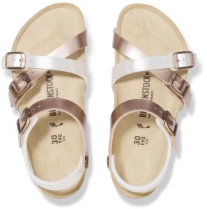 Birkenstock sandały KUMBA SPLIT KIDS 1029411 Electric Metallic Pearl/Copper (szerokość standardowa) 36 6