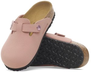 Birkenstock chodaki BOSTON KIDS BS 1029748 Pink Clay (szerokość wąska) 39 5