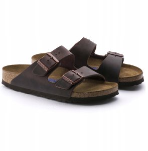Birkenstock Arizona FL WB Habana 452761 Brązowe 42 7
