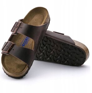Birkenstock Arizona FL WB Habana 452761 Brązowe 43 10