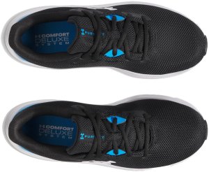 Męskie buty UNDER ARMOUR Do biegania UA Charged Pursuit 4 Czarne 44.5 4