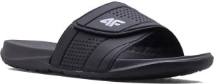 Klapki męskie 4F Na basen plażę Czarne na rzep 41 5