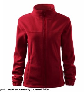 Jacket 504 - ADLER - Polar damski, 280 g/m2, 100 % poliester - marlboro czerwony 23 (brand label) L 6