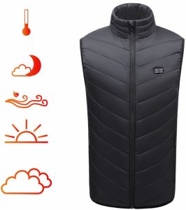 Podgrzewana kamizelka (9 stref grzewczych) Blauberg BLKG02 rozmiar XL 2