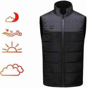 Podgrzewana kamizelka (9 stref grzewczych) Blauberg BLKG03 rozmiar XXL 2