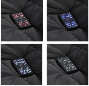 Podgrzewana kamizelka (9 stref grzewczych) Blauberg BLKG03 rozmiar XXL 5