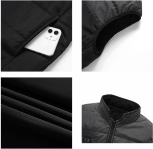 Podgrzewana kamizelka (9 stref grzewczych) Blauberg BLKG03 rozmiar XXL 6