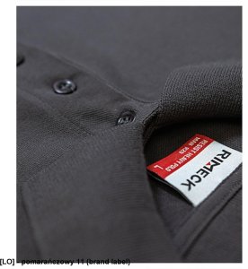 Resist Heavy Polo - ADLER - Resist Heavy Polo - Koszulka polo damska, 200 g/m2, 100 % bawełna - pomarańczowy 11 (brand label) 2XL 4