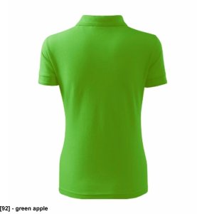 Pique Polo Free - ADLER - Pique Polo Free - Koszulka polo damska, 200 g/m2, 65 % bawełna, 35 % poliester - green apple M 3