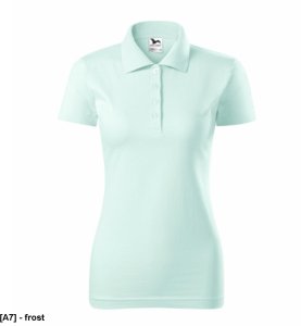 Single J. 223 - ADLER - Koszulka polo damska, 180 g/m2, 100% bawełna, - frost - rozmiar S 2