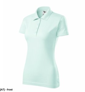 Single J. 223 - ADLER - Koszulka polo damska, 180 g/m2, 100% bawełna, - frost - rozmiar XS 1