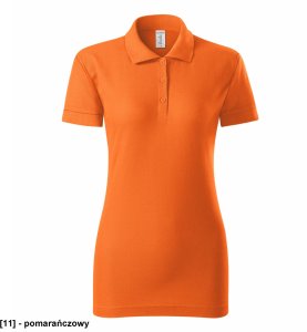 Joy P22 - ADLER - Koszulka polo damska, 170 g/m2, 35% poliester, 65% bawełna, - pomarańczowy 2XL 1