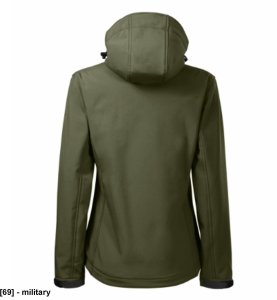 MALFINI Performance 521 - ADLER - Softshell kurtka damska, 300 g/m2, 6% elastan, 94% poliester, - military 2XL 2