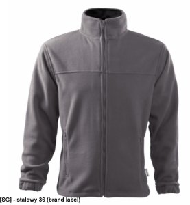 Jacket 501 - ADLER - Polar męski, 280 g/m2, 100% poliester - chabrowy 4XL (original) 114