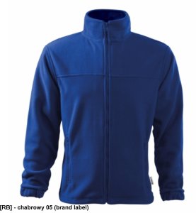 Jacket 501 - ADLER - Polar męski, 280 g/m2, 100% poliester - chabrowy 4XL (original) 124