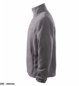 Jacket 501 - ADLER - Polar męski, 280 g/m2, 100% poliester - chabrowy 4XL (original) 42