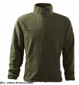 Jacket 501 - ADLER - Polar męski, 280 g/m2, 100% poliester - chabrowy 4XL (original) 71