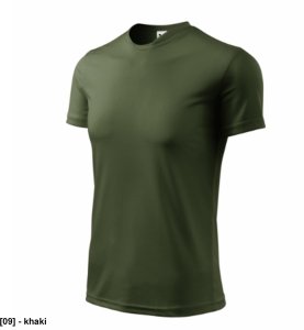Fantasy 124 - ADLER - Koszulka męska, 150 g/m2, 100% poliester, - khaki - rozmiar M 1