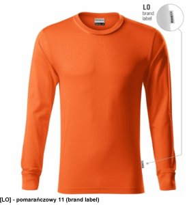 Resist LS R05 - ADLER - Koszulka unisex, 160 g/m2, 100% bawełna, - pomarańczowy 11 (brand label) XL 1