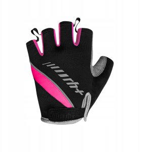 Rękawiczki rowerowe damskie zeroRH+ Second One W BLACK-DEEP PINK - S 1