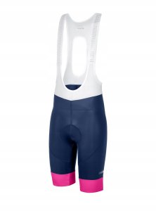 Spodenki rowerowe zeroRH+ Logo DARK BLUE/FUCSIA - XL 1