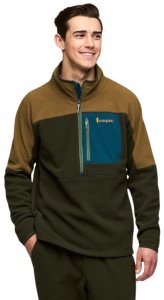 M'S Abrazo Fleece Half-Zip Jacket, Live Oak and Woods, L 1