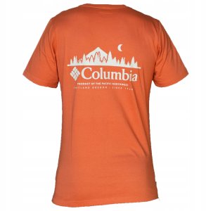 Columbia Rapid Ridge Back Graphic Tee II 1934824851 Pomarańczowe L 2