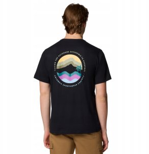 Columbia Kettle River Outdoor Tee 2120411010 Czarne S 1
