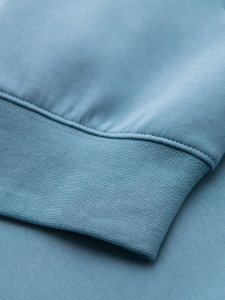 Spodnie dresowe męskie ze ściągaczami i ozdobnym zamkiem  jasnoniebieskie V4 OM-PASK-0226 S 11