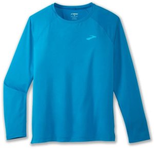 Koszulka biegowa Brooks BROOKS Atmosphere Long Sleeve 2.0 - Blue Rozmiar:M 1