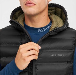 Alpinus Bezrękawnik męski kamizelka pikowana casual r S 4