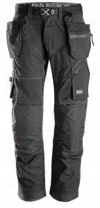 Snickers arbejdsbuks str. 48 - sort stretch m/hylsterlommer - 6902 1