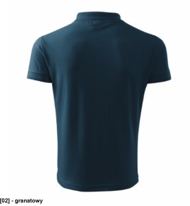 Pique Polo Free - ADLER - Pique Polo Free - Koszulka polo męska, 200 g/m2, 65 % bawełna, 35 % poliester, 85 % bawełna, 15 % - zieleń butelkowa S 18