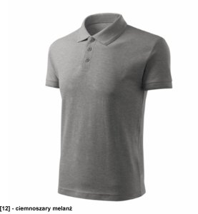 Pique Polo Free - ADLER - Pique Polo Free - Koszulka polo męska, 200 g/m2, 65 % bawełna, 35 % poliester, 85 % bawełna, 15 % - zieleń butelkowa S 19