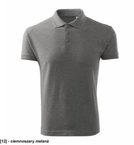 Pique Polo Free - ADLER - Pique Polo Free - Koszulka polo męska, 200 g/m2, 65 % bawełna, 35 % poliester, 85 % bawełna, 15 % - zieleń butelkowa S 20