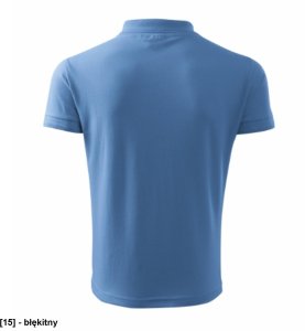 Pique Polo Free - ADLER - Pique Polo Free - Koszulka polo męska, 200 g/m2, 65 % bawełna, 35 % poliester, 85 % bawełna, 15 % - zieleń butelkowa S 24