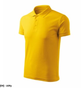 Pique Polo Free - ADLER - Pique Polo Free - Koszulka polo męska, 200 g/m2, 65 % bawełna, 35 % poliester, 85 % bawełna, 15 % - zieleń butelkowa S 28