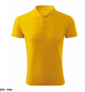 Pique Polo Free - ADLER - Pique Polo Free - Koszulka polo męska, 200 g/m2, 65 % bawełna, 35 % poliester, 85 % bawełna, 15 % - zieleń butelkowa S 29