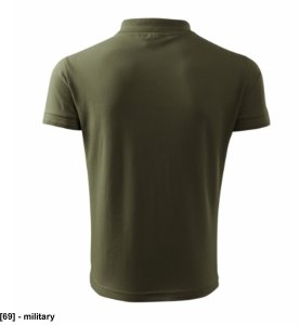 Pique Polo Free - ADLER - Pique Polo Free - Koszulka polo męska, 200 g/m2, 65 % bawełna, 35 % poliester, 85 % bawełna, 15 % - zieleń butelkowa S 3