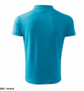 Pique Polo Free - ADLER - Pique Polo Free - Koszulka polo męska, 200 g/m2, 65 % bawełna, 35 % poliester, 85 % bawełna, 15 % - zieleń butelkowa S 39