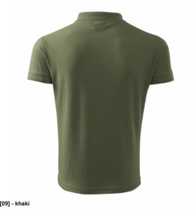 Pique Polo Free - ADLER - Pique Polo Free - Koszulka polo męska, 200 g/m2, 65 % bawełna, 35 % poliester, 85 % bawełna, 15 % - zieleń butelkowa S 6