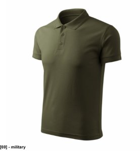 Pique Polo Free - ADLER - Pique Polo Free - Koszulka polo męska, 200 g/m2, 65 % bawełna, 35 % poliester, 85 % bawełna, 15 % wiskoza - żółty 3XL 1