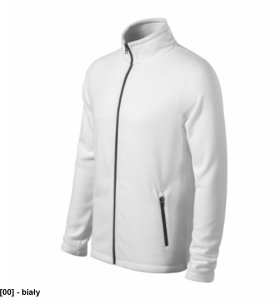 Factor - ADLER - Factor - Micro polar męski, 300 g/m2, 100 % micro poliester z recyklingu - biały 2XL 1