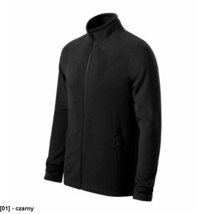 Factor - ADLER - Factor - Micro polar męski, 300 g/m2, 100 % micro poliester z recyklingu - czarny 2XL 1