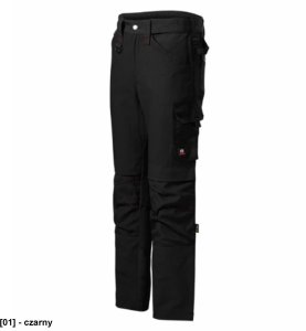 Vertex - ADLER - Vertex - Spodnie robocze męskie, Cordura, 310 g/m2, 34 % bawełna, 66 % polyamid - czarny - 50 long-52 50 1