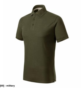 Prime (GOTS) - ADLER - Prime (GOTS) - Koszulka polo męska, Certified by Intertek GOTS-14289, 200 g/m2, 100 % bawełna organiczna - military 3XL 1