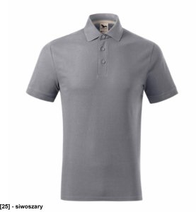 Prime (GOTS) - ADLER - Prime (GOTS) - Koszulka polo męska, Certified by Intertek GOTS-14289, 200 g/m2, 100 % bawełna organiczna - siwoszary XL 2