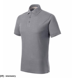 Prime (GOTS) - ADLER - Prime (GOTS) - Koszulka polo męska, Certified by Intertek GOTS-14289, 200 g/m2, 100 % bawełna organiczna - siwoszary 3XL 1